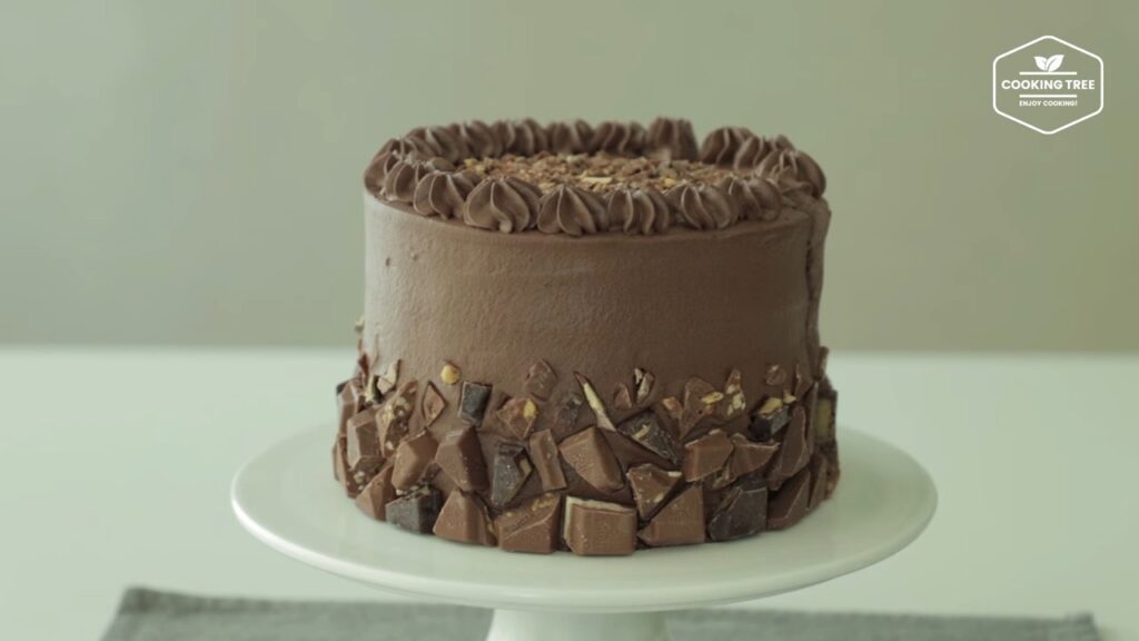 Chocolate layer cake Recipe Black Sponge Cake Cooking tree