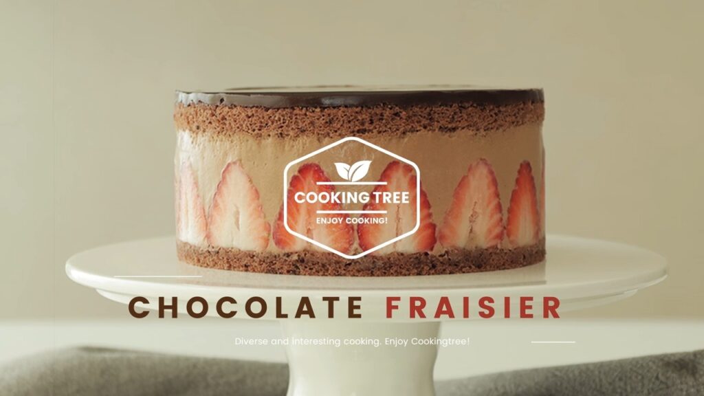 Chocolate strawberry fraisier cake Recipe Cooking tree