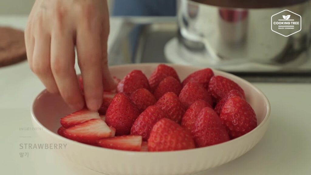 Chocolate strawberry fraisier cake Recipe Cooking tree