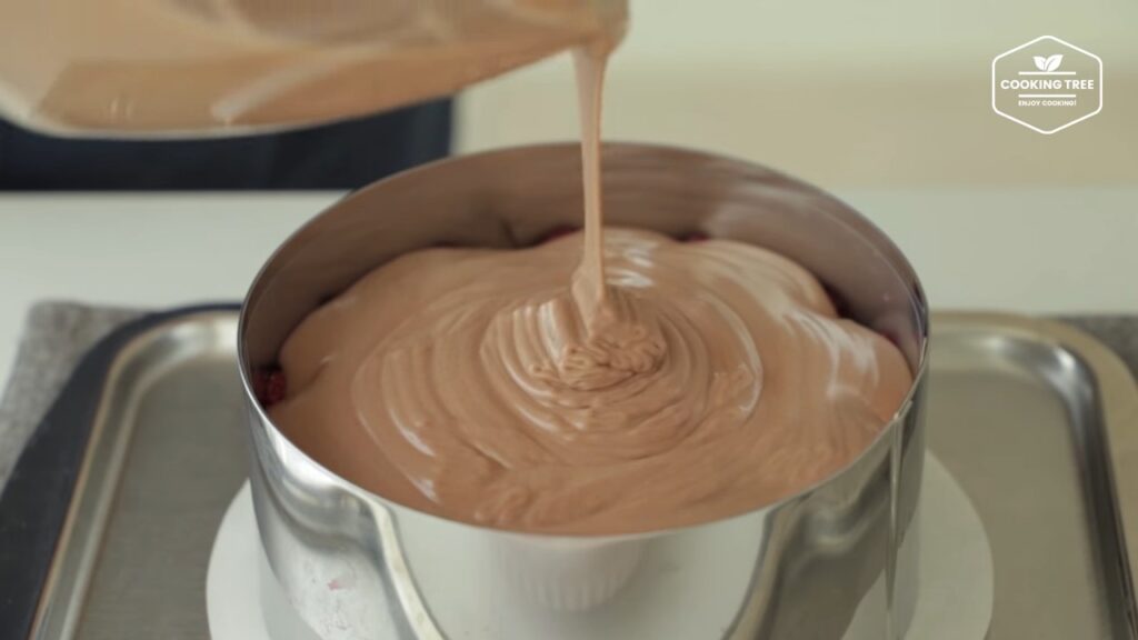 Chocolate strawberry fraisier cake Recipe Cooking tree