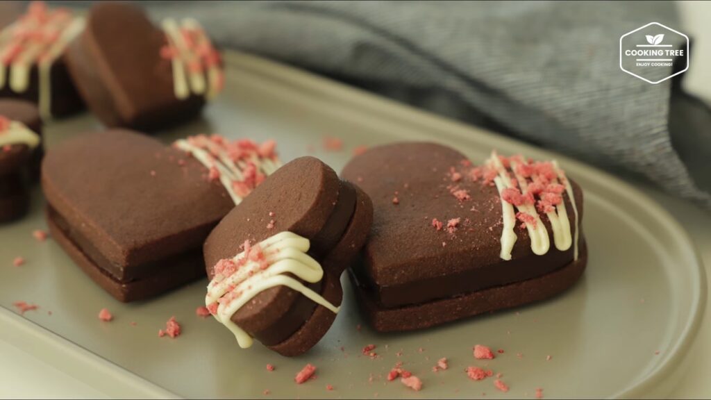 Chocolate truffle cookies Recipe Valentines Day Cooking tree