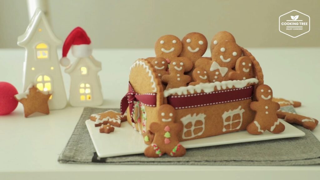 Christmas Gingerbread cookies Recipe Cooking tree