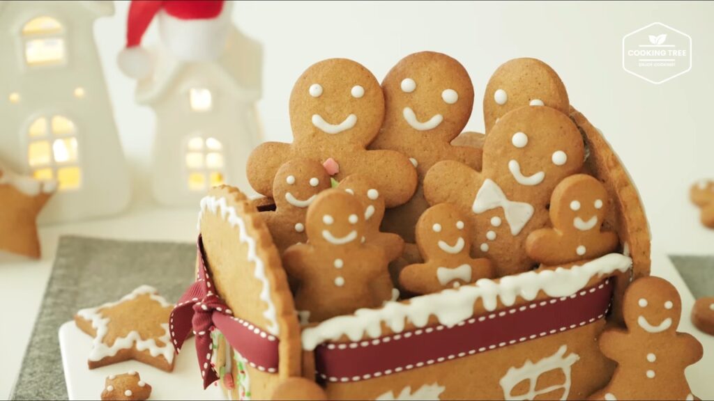 Christmas Gingerbread cookies Recipe Cooking tree