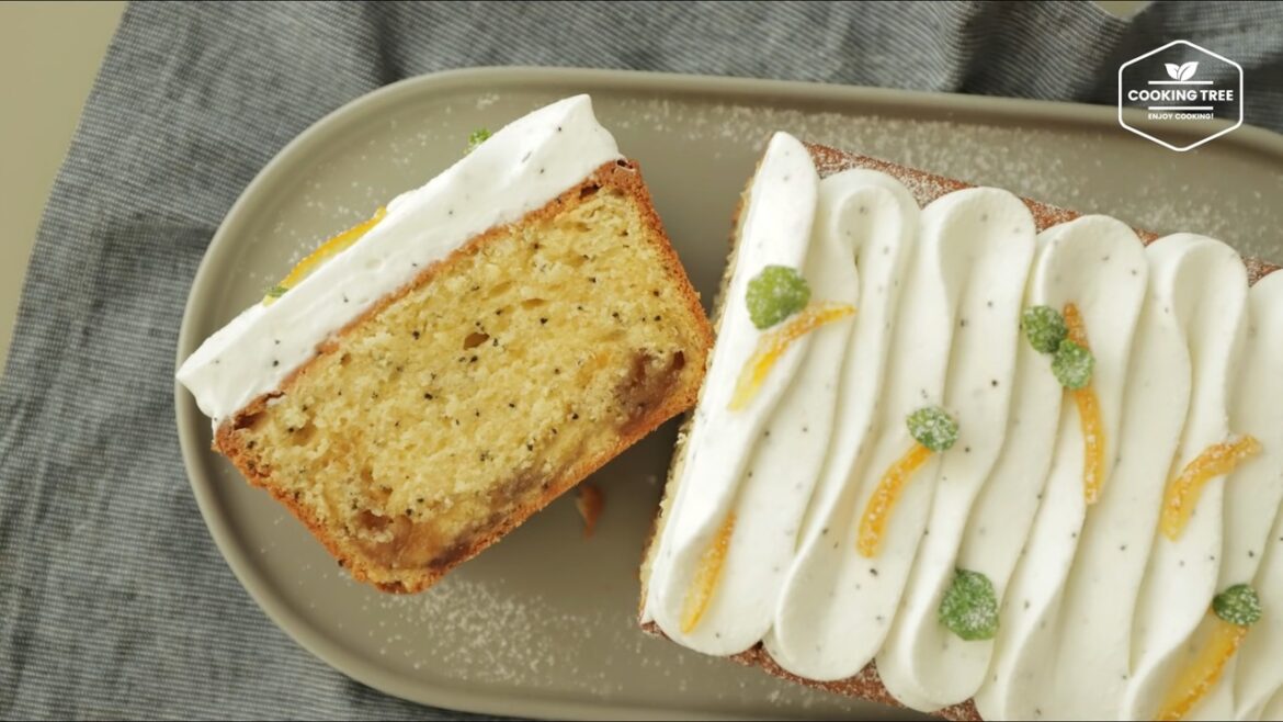 Citron earl grey pound cake Recipe Cooking tree