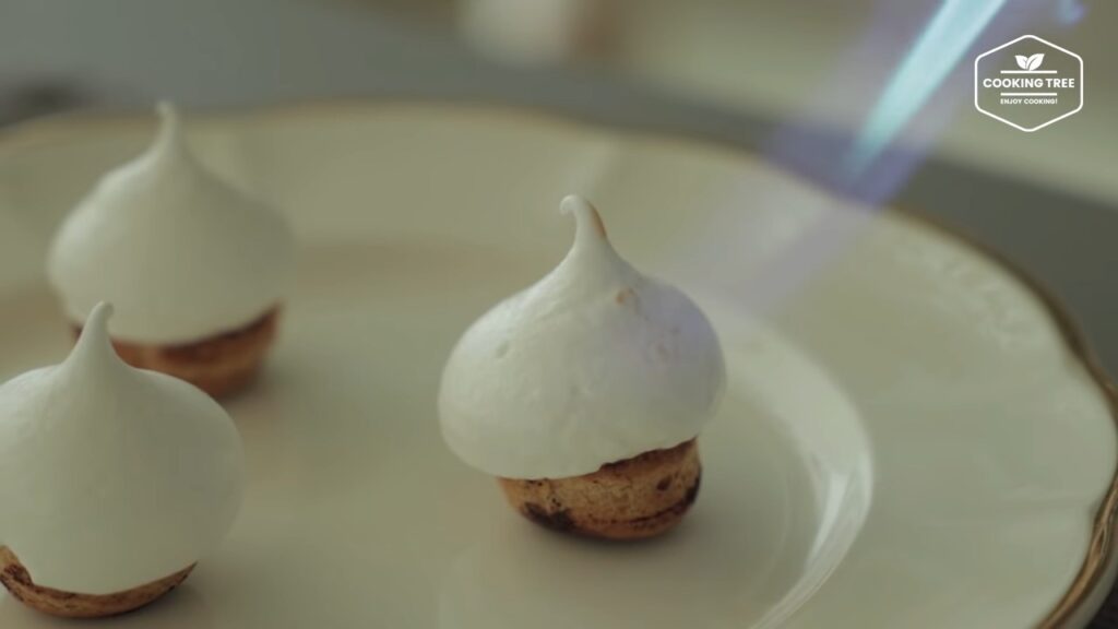 Cocoa meringue choux Cream puffs Recipe Cooking tree