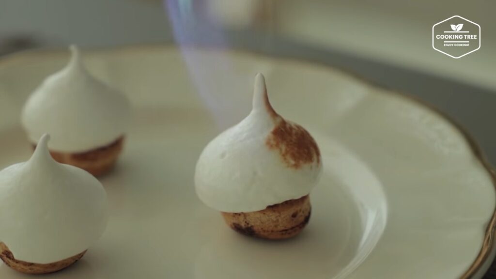 Cocoa meringue choux Cream puffs Recipe Cooking tree