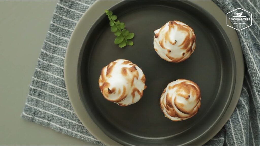 Cocoa meringue choux Cream puffs Recipe Cooking tree