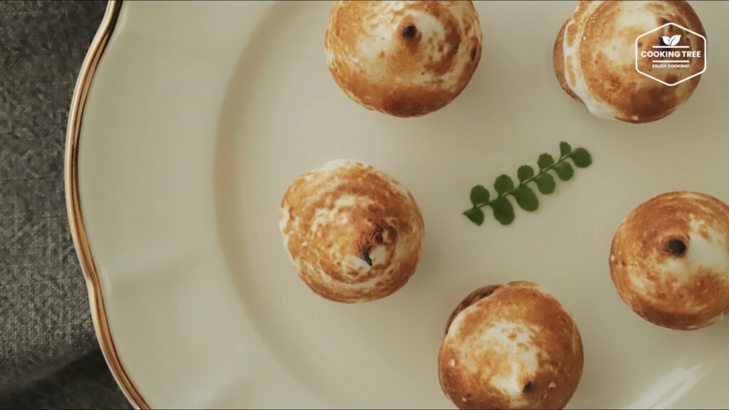 Cocoa meringue choux Cream puffs Recipe Cooking tree