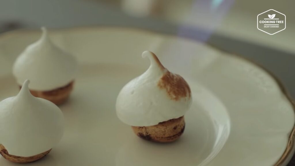 Cocoa meringue choux Cream puffs Recipe Cooking tree