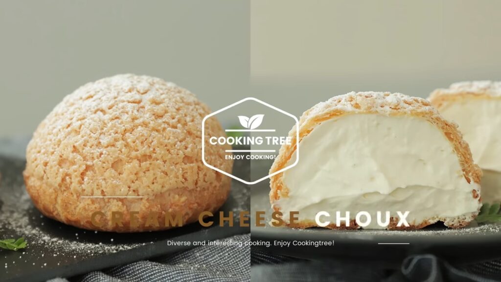 Cream cheese Cookie Choux Cream puff Recipe Cooking tree