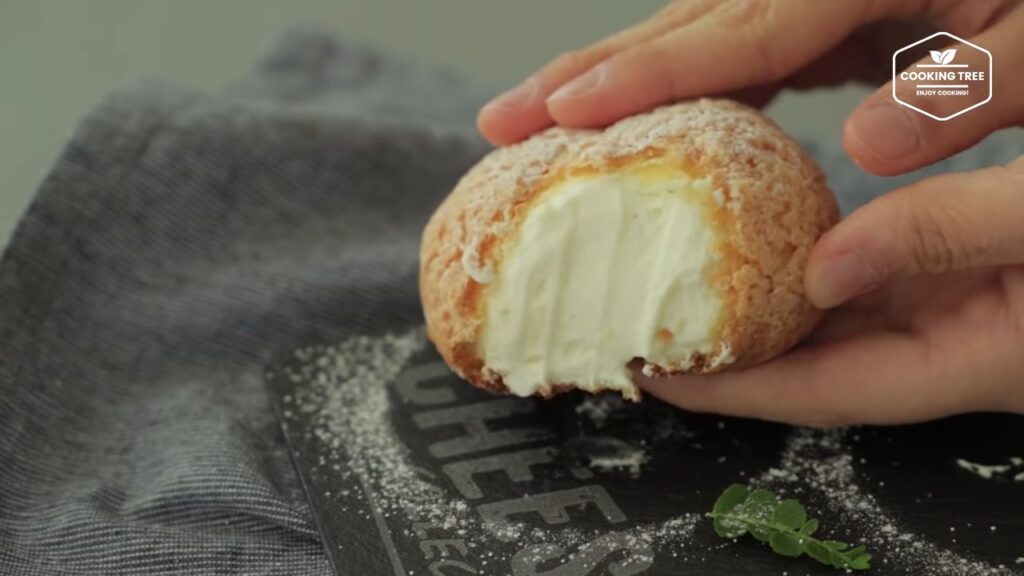 Cream cheese Cookie Choux Cream puff Recipe Cooking tree