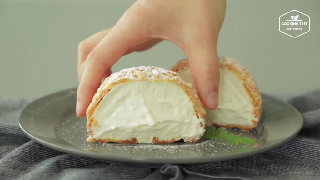 Cream cheese Cookie Choux Cream puff Recipe Cooking tree