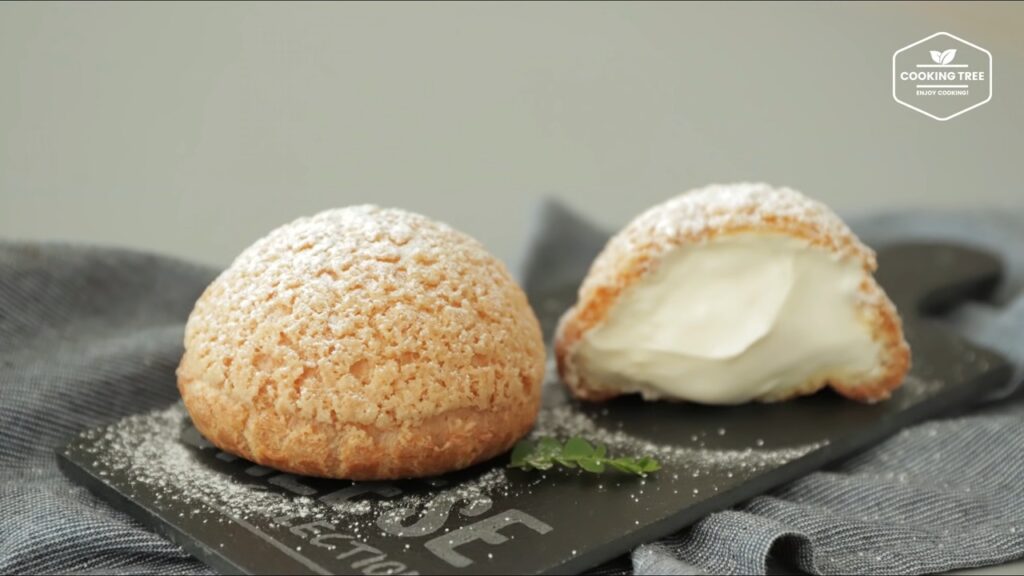 Cream cheese Cookie Choux Cream puff Recipe Cooking tree