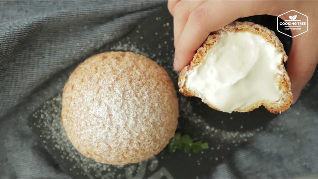 Cream cheese Cookie Choux Cream puff Recipe Cooking tree