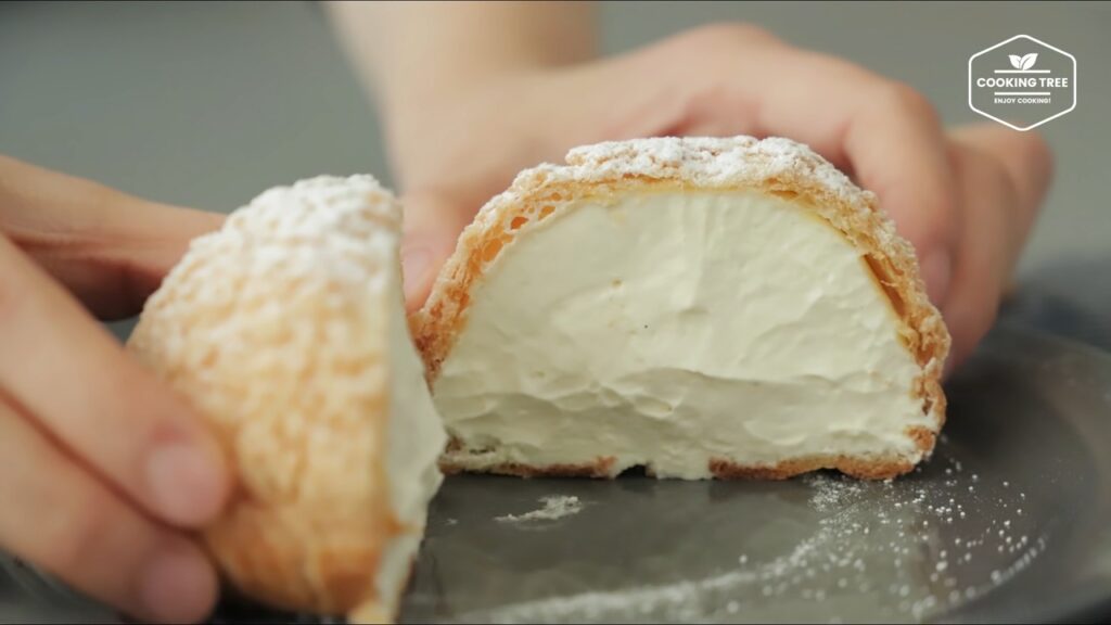 Cream cheese Cookie Choux Cream puff Recipe Cooking tree