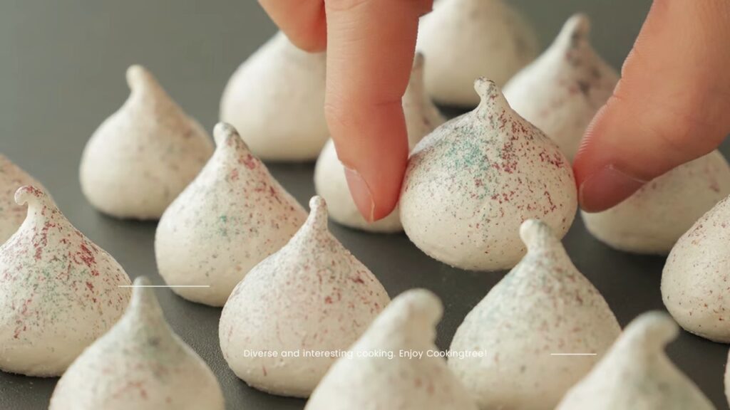 Glitter Meringue Cookies Recipe Cooking tree