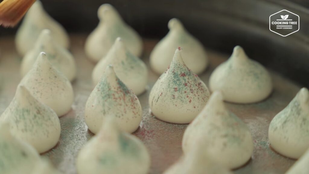 Glitter Meringue Cookies Recipe Cooking tree