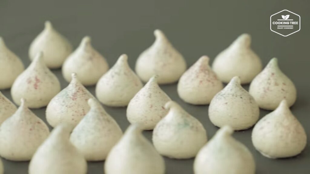 Glitter Meringue Cookies Recipe Cooking tree