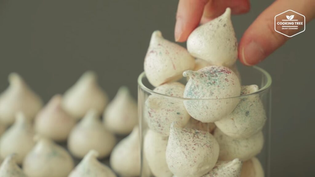 Glitter Meringue Cookies Recipe Cooking tree