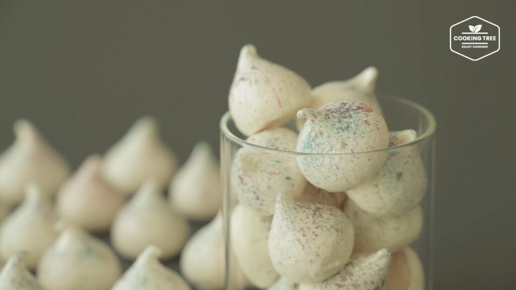Glitter Meringue Cookies Recipe Cooking tree