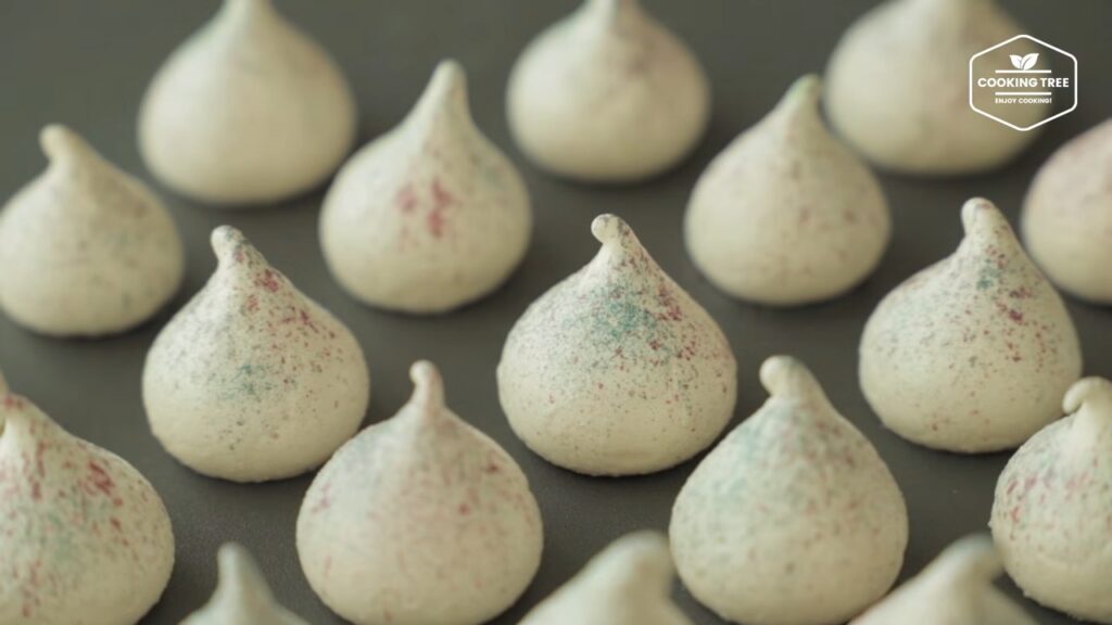 Glitter Meringue Cookies Recipe Cooking tree