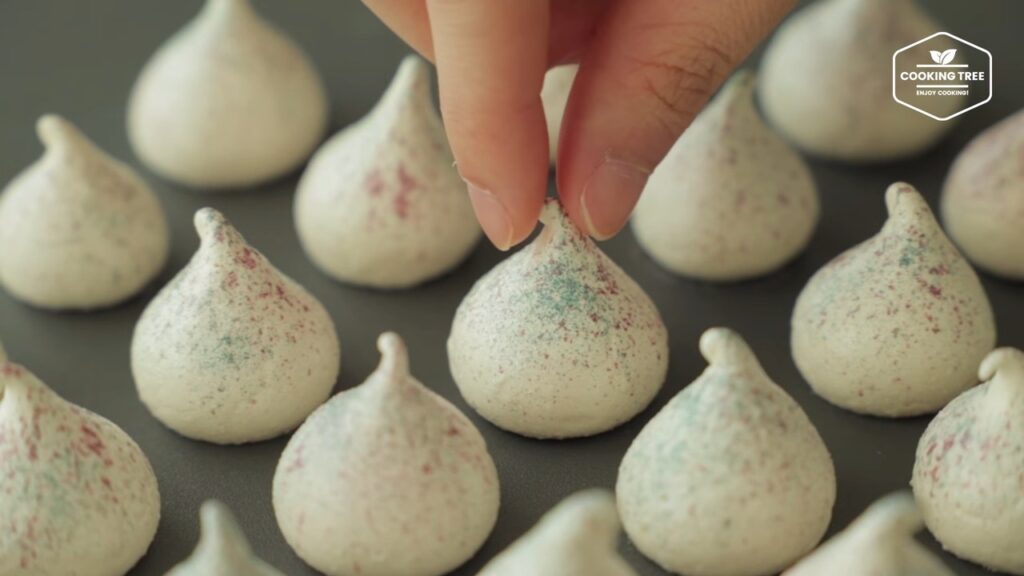 Glitter Meringue Cookies Recipe Cooking tree