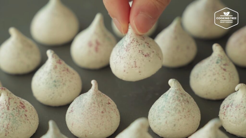 Glitter Meringue Cookies Recipe Cooking tree