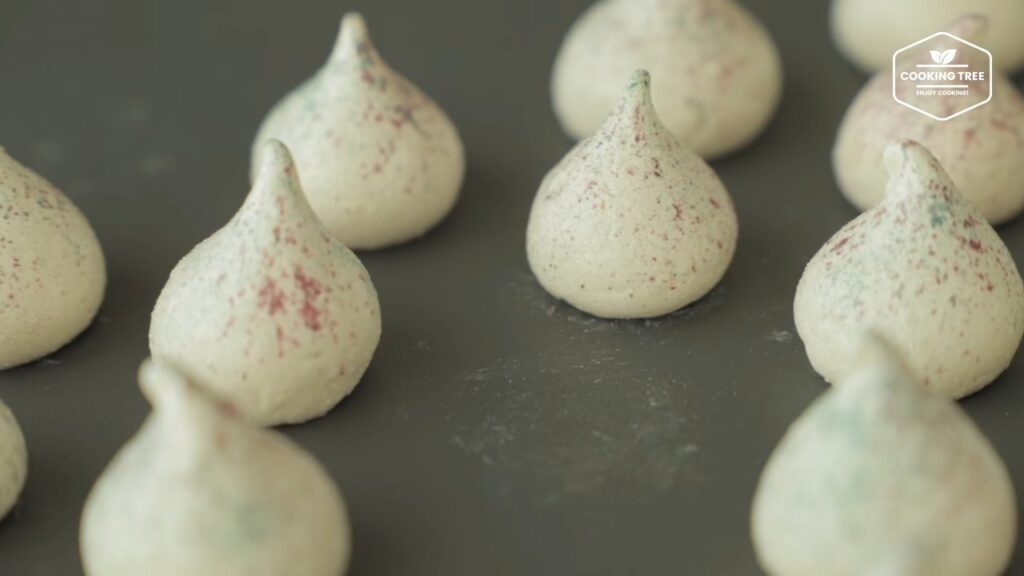 Glitter Meringue Cookies Recipe Cooking tree