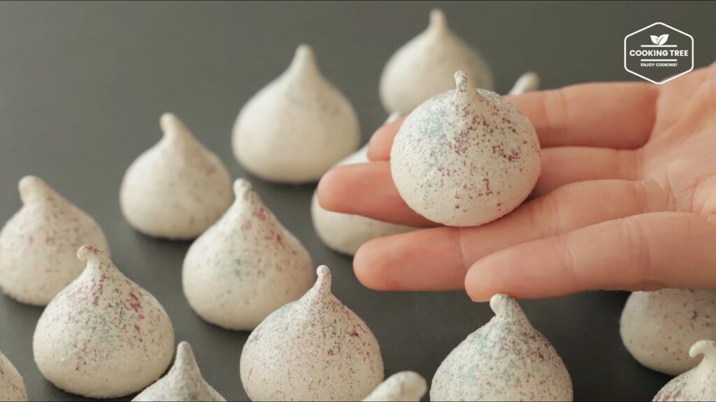 Glitter Meringue Cookies Recipe Cooking tree