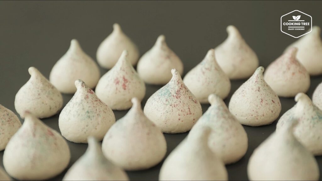 Glitter Meringue Cookies Recipe Cooking tree