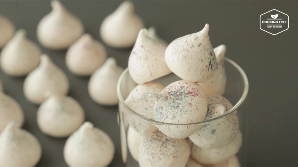 Glitter Meringue Cookies Recipe Cooking tree