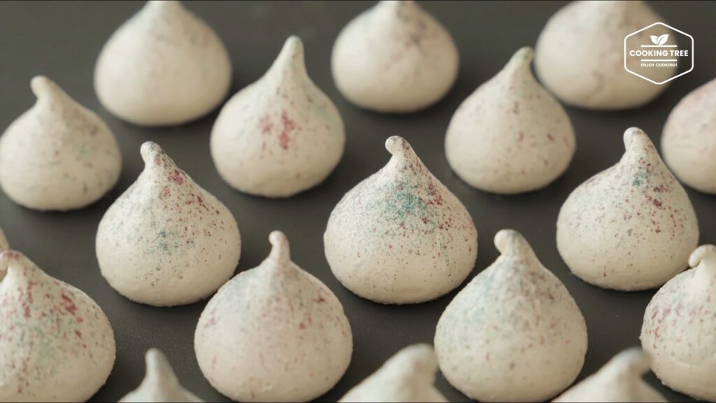 Glitter Meringue Cookies Recipe Cooking tree
