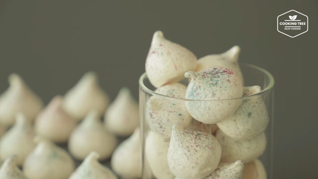 Glitter Meringue Cookies Recipe Cooking tree