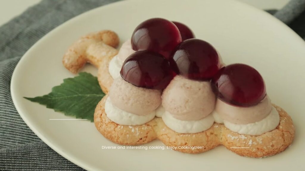 Grape Dacquoise Recipe Cooking tree