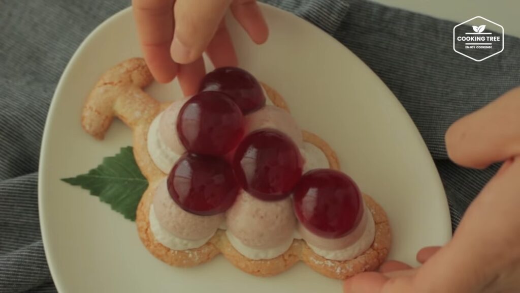 Grape Dacquoise Recipe Cooking tree