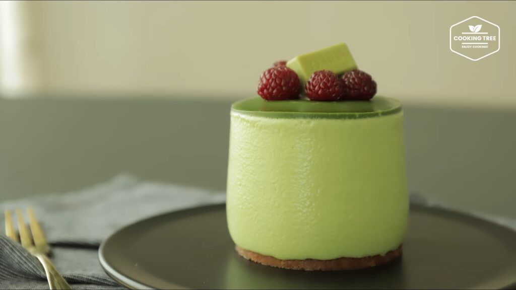 Green tea Matcha mousse cake Recipe Cooking tree