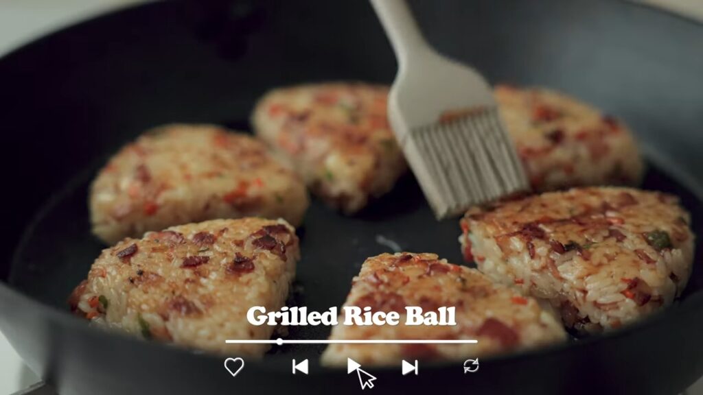 Grilled Rice Ball Recipe Cooking tree