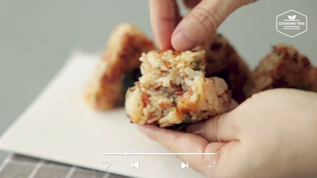 Grilled Rice Ball Recipe Cooking tree