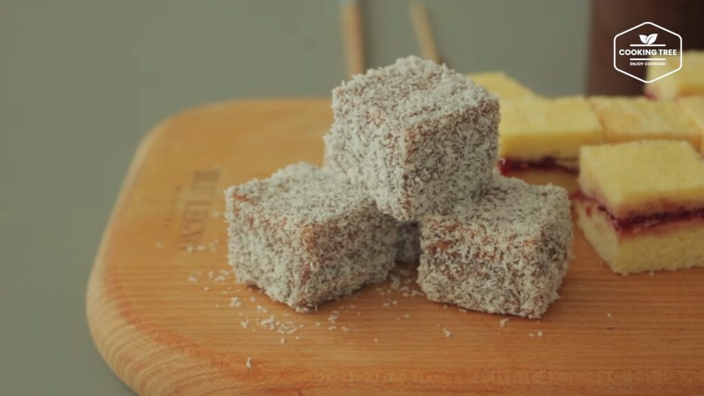 Lamington cake Recipe Cooking tree