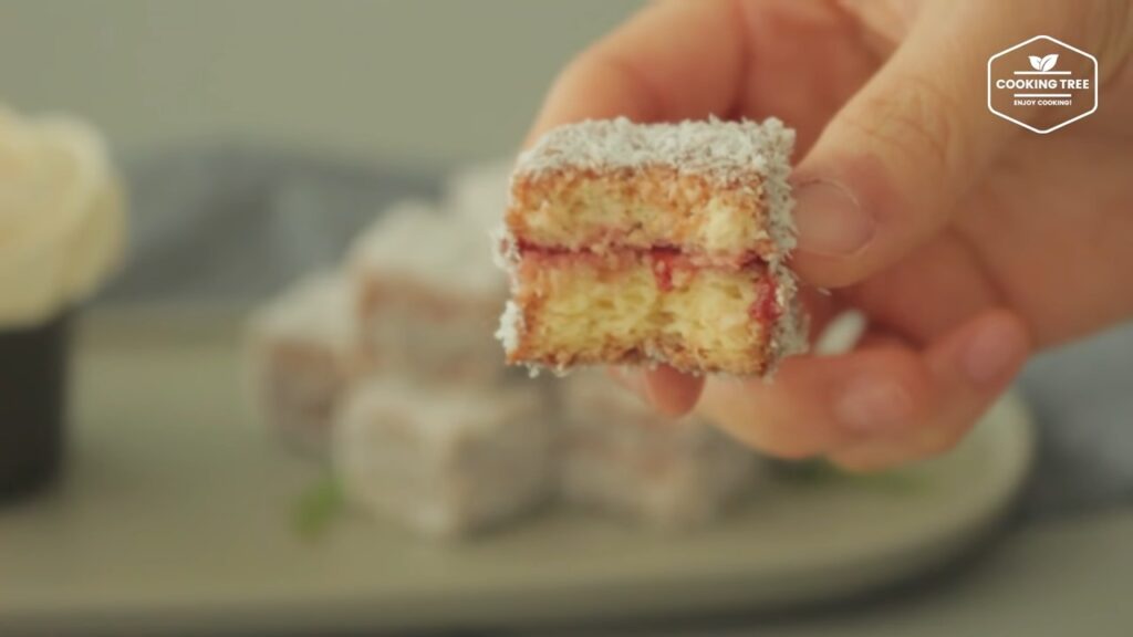 Lamington cake Recipe Cooking tree