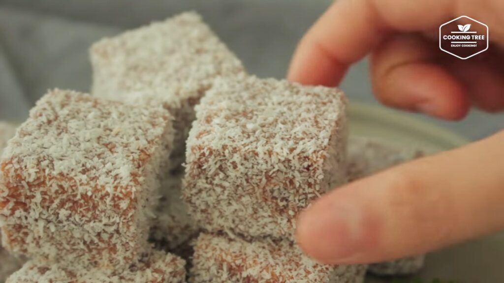 Lamington cake Recipe Cooking tree