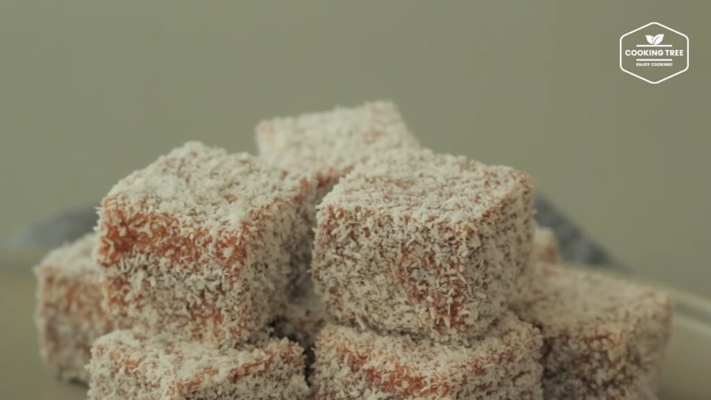 Lamington cake Recipe Cooking tree