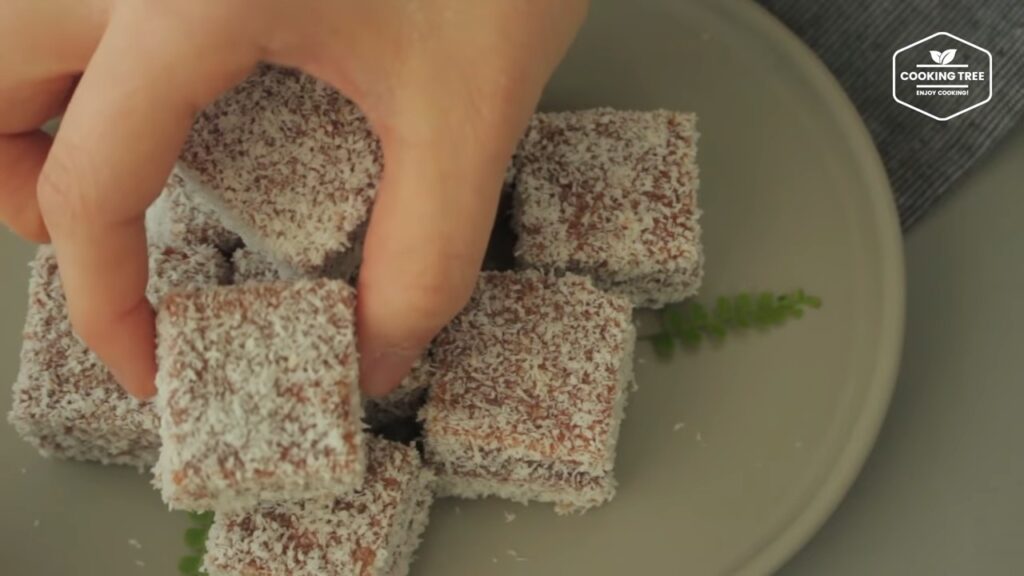 Lamington cake Recipe Cooking tree