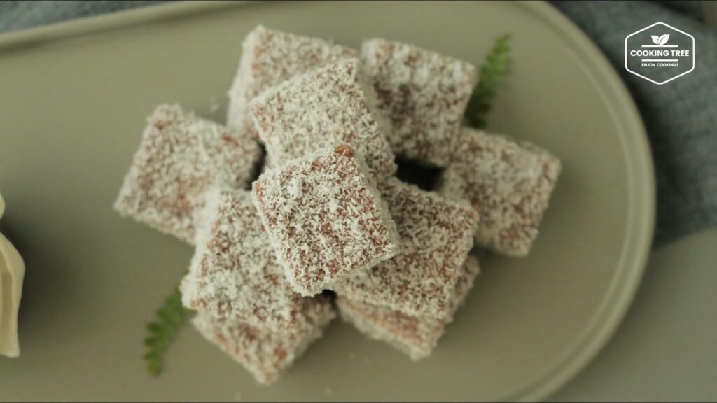 Lamington cake Recipe Cooking tree