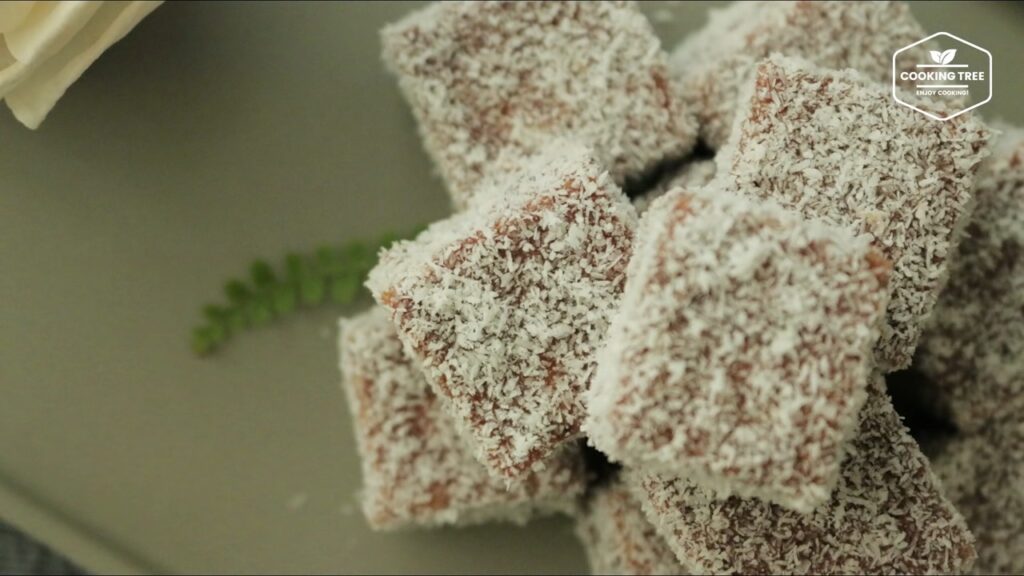 Lamington cake Recipe Cooking tree