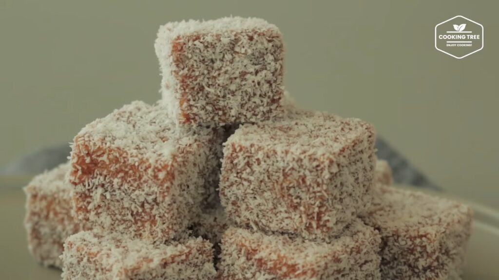 Lamington cake Recipe Cooking tree
