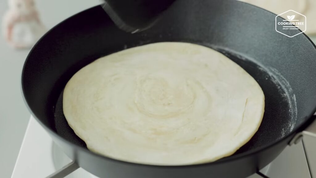 Layered Flatbread Paratha No yeast No oven Recipe Cooking tree