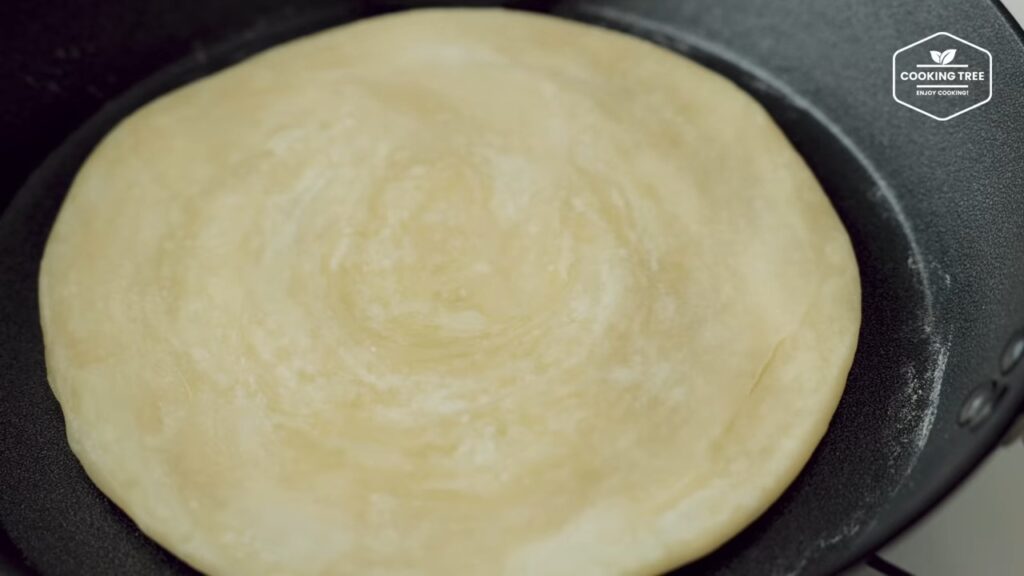 Layered Flatbread Paratha No yeast No oven Recipe Cooking tree