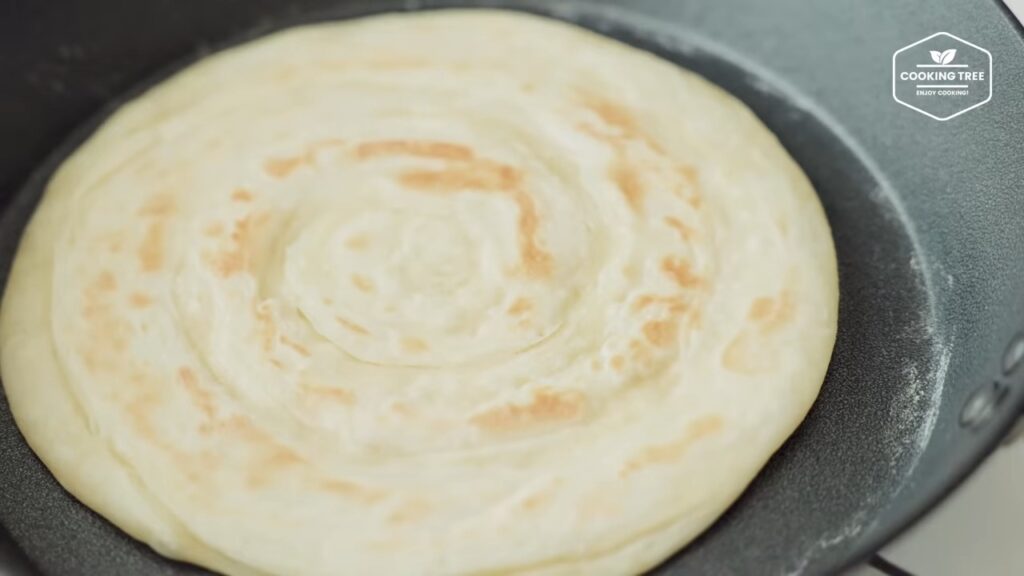 Layered Flatbread Paratha No yeast No oven Recipe Cooking tree