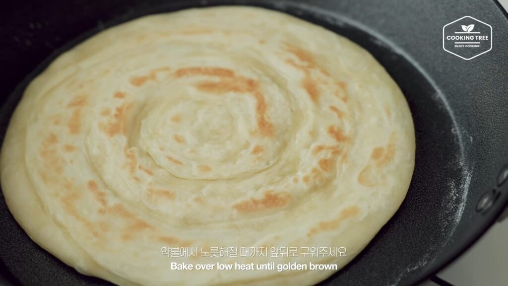 Layered Flatbread Paratha No yeast No oven Recipe Cooking tree